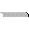 Ekena Millwork 5 1/8"H x 3 1/2"P x 6 1/8"F x 94 1/2"L, (3 3/4" Repeat), Iris Crown Moulding MLD05X03X06IS - alternate 1